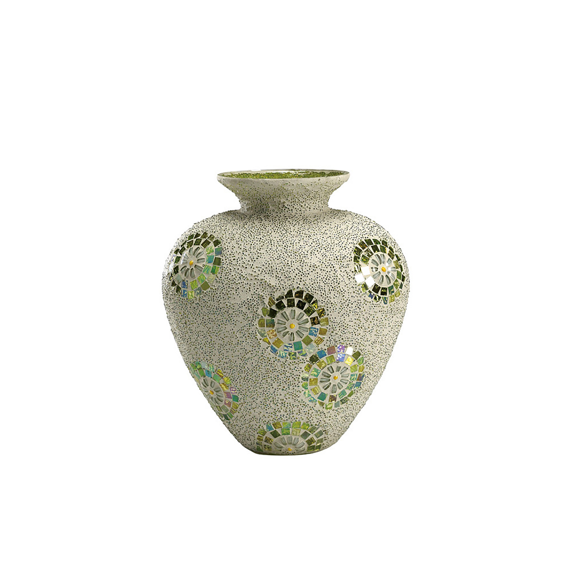 Floretta Mosaic Art Glassware Diyas Home Vases